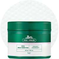 VT Cosmetics: Cica Mild Toner Pad | Calming Care | Gentle Exfoliation | Soothing | Sensitive Skin | 60ea
