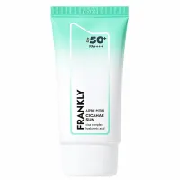 Frankly: Cicahae Sunscreen | SPF 50+ PA++++ | Centella Asiatica | Hyaluronic Acid | Calming | Sensitive Skin | Daily Sun Protection | Korean Skincare | 50ml
