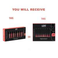 Love Earth: Liquid Mousse Miniature Liquid Matte Lipstick - Pack of 9 - 2ml each