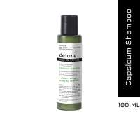 Detoxie: Anti-Dandruff & Flake Relief Capsicum Shampoo - 100 ml