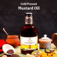 Jivika Pure: Mustard Oil (Wood Pressed/Cold Pressed)  1Ltr