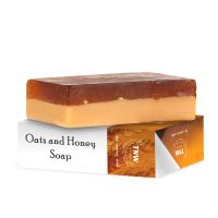 TNW - The Natural Wash: Handmade Oats And Honey Soap For Dry & Combination Skin (Prevents Tanning & Minimizing Pores) - 100g