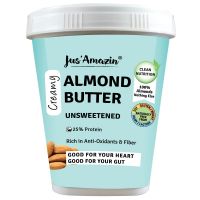 Jus Amazin: Creamy Almond Butter - Unsweetened - 1 kg