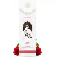 Luxuriate: Rose Ayurvedic,Organic,Natural and Non-Toxic Incense Sticks - Contains 20 Incense Sticks
