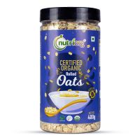 Nutriorg: Certified Organic Rolled Oats - 400 gm