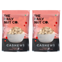 The Daily Nut Co.: Premium Cashews - Pack of 2 - 200gm each