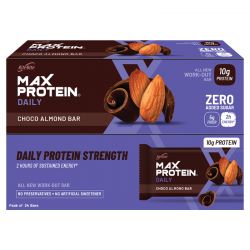 RiteBite Max Protein: Special Offer -Daily Choco Almond [Pack of 24] - 1200gm