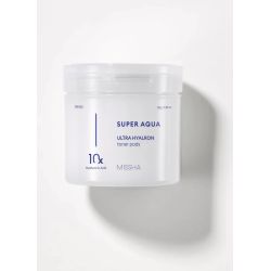 Missha: Super Aqua Ultra Hyalron Toner Pads - 180gm