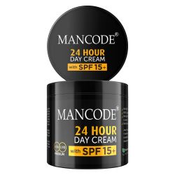 Mancode: 24 Hours Day Cream with SPF 15+ - 100gm