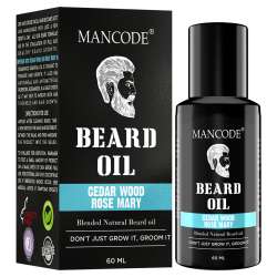 Mancode: Beard Oil - Cedar Wood & Rose Mary - 60ml