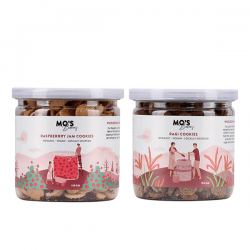 MOS Bakery: Raspberry Jam - 200g & Ragi Cookies - 200g Combo