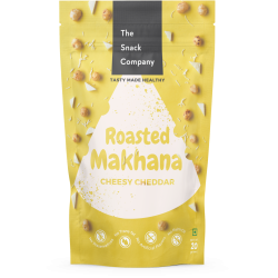 The Snack Company: Cheddar Cheese Makhana 20gm