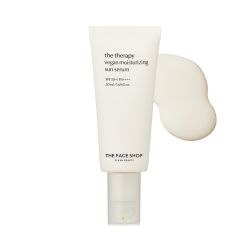 The Face Shop: The Therapy Vegan Moisturizing Sun Serum - 50ml