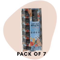 The Snack Company: Fruit & Nut Energy Bar 30gm Pack of 7 