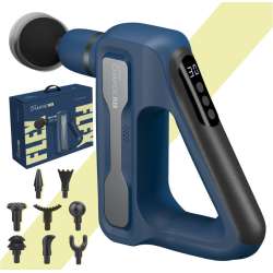 Caresmith: Charge Flex Cordless Massage Gun - Blue