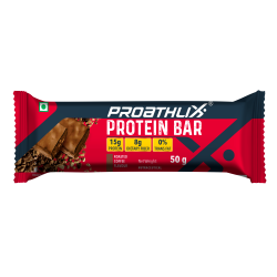 Proathlix: Proathlix Protein Bar  Coffee   50gm  Pack of 12