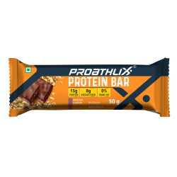 Proathlix: Proathlix Protein Bar Hazelnut    50gm   Pack of 12