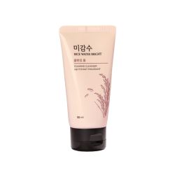 The Face Shop: Rice Water Bright Foaming Cleanser, Face Wash For Glowing Skin & Even Skin Tone- 50ml