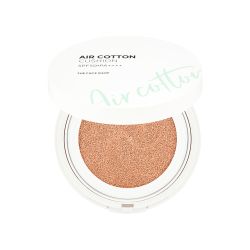 The Face Shop: Air Cotton Cushion SPF50+ PA++++ (205 Dark Beige)