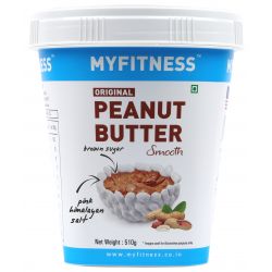 MYFITNESS: Original Smooth Peanut Butter - 510g