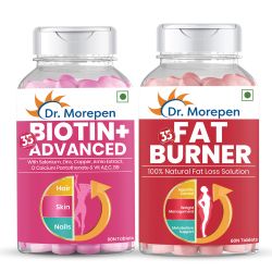 Dr. Morepen: Biotin+ Advanced tablets & Dr. Morepen Fat Burner Tablets