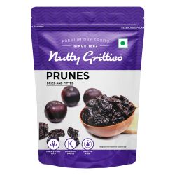 Nutty Gritties: California Pitted Prunes, Dried Fruit Plums - 200g