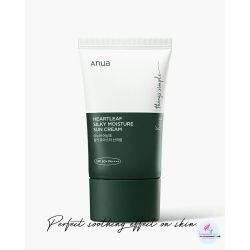 Anua: [RENEW] HEARTLEAF SILKY MOISTURE SUNCREAM 50ml