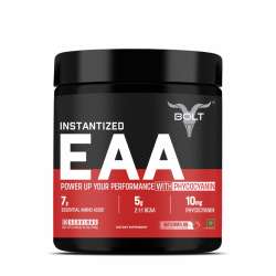 Bolt Nutrition: Nutrition Instantized Essential Amino Acids, BCAA 5000,EAA Supplement for Men & Women (Watermelon Fizz, 300gm)