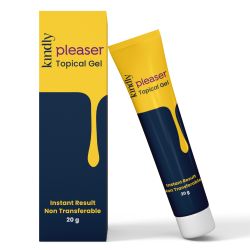 Kindly Health: Pleaser Topical Gel For Men l 20gm | Pack of 1