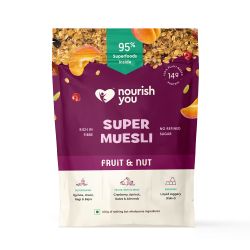 Nourish You: Organic Super Muesli - Fruit & Nut | 400g