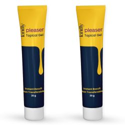 Kindly Health: Pleaser Topical Gel For Men l 40gm | Pack of 2