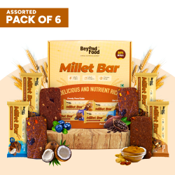 Beyond Food: Millet Bar - Assorted Pack (Pack of 6)