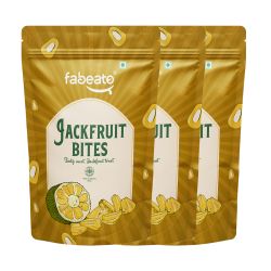 Fabeato: Jack Fruit Chips, Vacuum Fried, Vegan Friendly Snack, Vegetable Chips - (Pack of 3 X 40g)