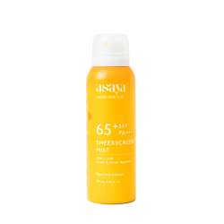 Asaya: SPF 65+ Sunscreen Spray with Aloe Vera - 100ml
