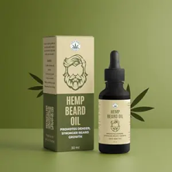 India Hemp Organics: Hemp Beard Oil 30 ML