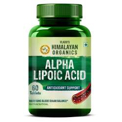 Vlado's Himalayan Organics: Alpha Lipoic Acid 300mg | Boost Liver Function, Healthy Blood Sugar, Antioxidant | 60 Veg Tablets
