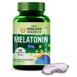 Vlado's Himalayan Organics: Melatonin 10Mg (Healthy Sleep Cycle) - 120 Tablets