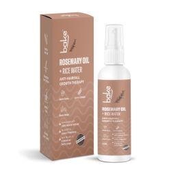 Bake Cosmetics: Rosemary + Rice Water Hair Growth Spray Serum for Hairfall Control