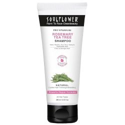 Soulflower: Soulflower Pro Vitamin B5 Rosemary Tea Tree Shampoo 200 ml