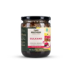 Two Brothers Organic Farms: Natural Gulkand |Rose Petal Jam (500G)