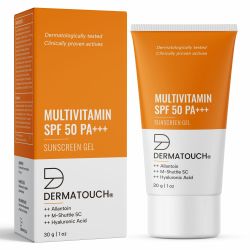 Dermatouch: Multivitamin SPF 50 PA+++ Sunscreen Gel 30 g