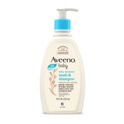 Aveeno: Daily Moisture Wash & Shampoo 532ml