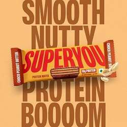 SuperYou: Choco Peanut Butter Protein Wafer Bar 40gm