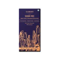 Carra: Rock Salt & Roasted Almonds in 70% Dark 50gm each Pack of 2
