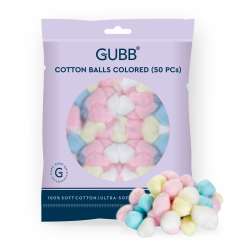 GUBB: Cotton Colored Balls 50S