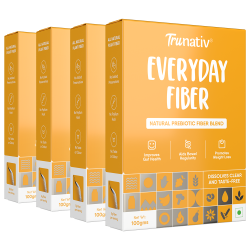 TruNativ: Everyday Fiber Unflavored 100g (Pack of 4)