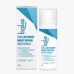Bake Cosmetics: Retinol Night Cream with 2.5% Retinoid 30ml