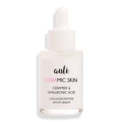 AULI: Ceramic Skin Ceramide and Collagen Peptide Facial Serum - 30ml