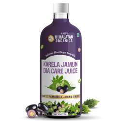 Vlado's Himalayan Organics: Karela Jamun Diabetic Care Juice , Diabetic & Sugar Control - 1L