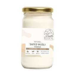 Ecotyl: Safed Musli Powder | Ayurvedic Herb | 100gm